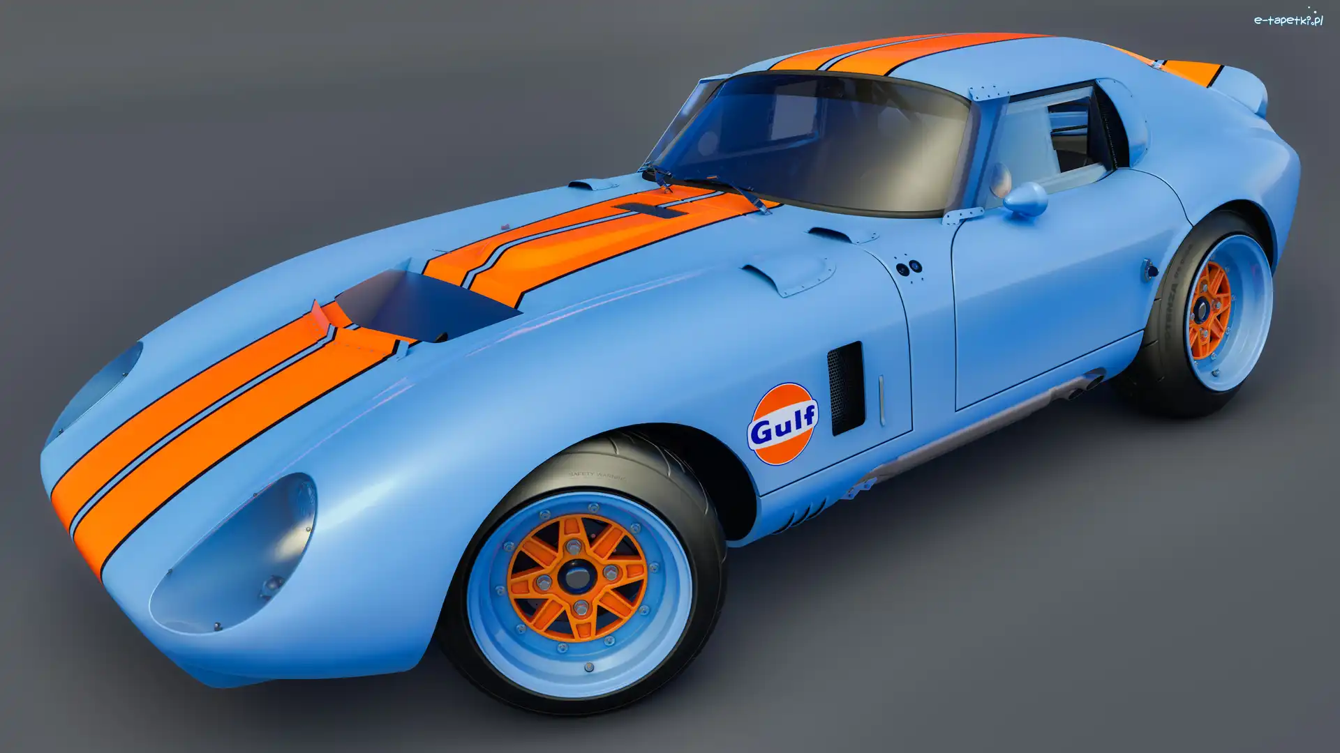Shelby Cobra Daytona, Zabytkowy, 1965, Niebieski