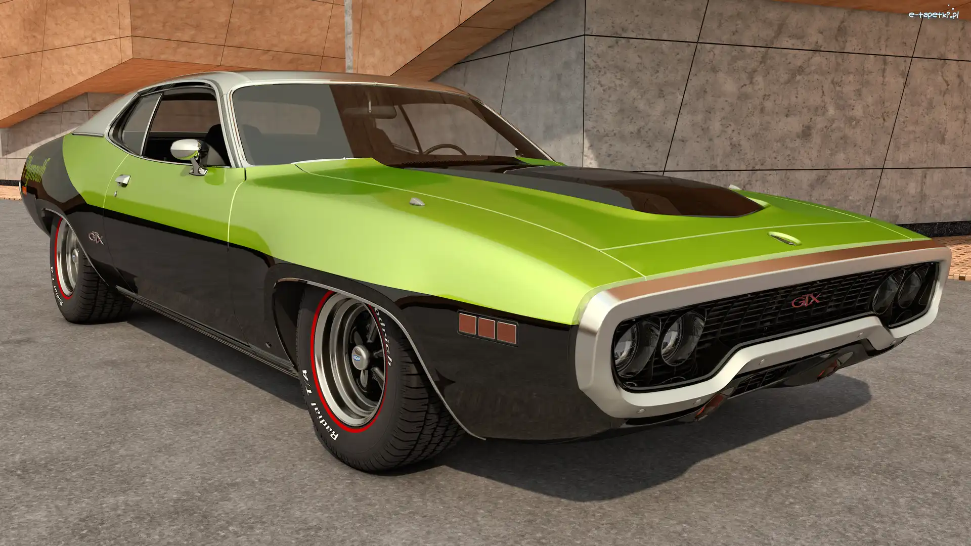 Zabytkowy, 1971, Plymouth GTX