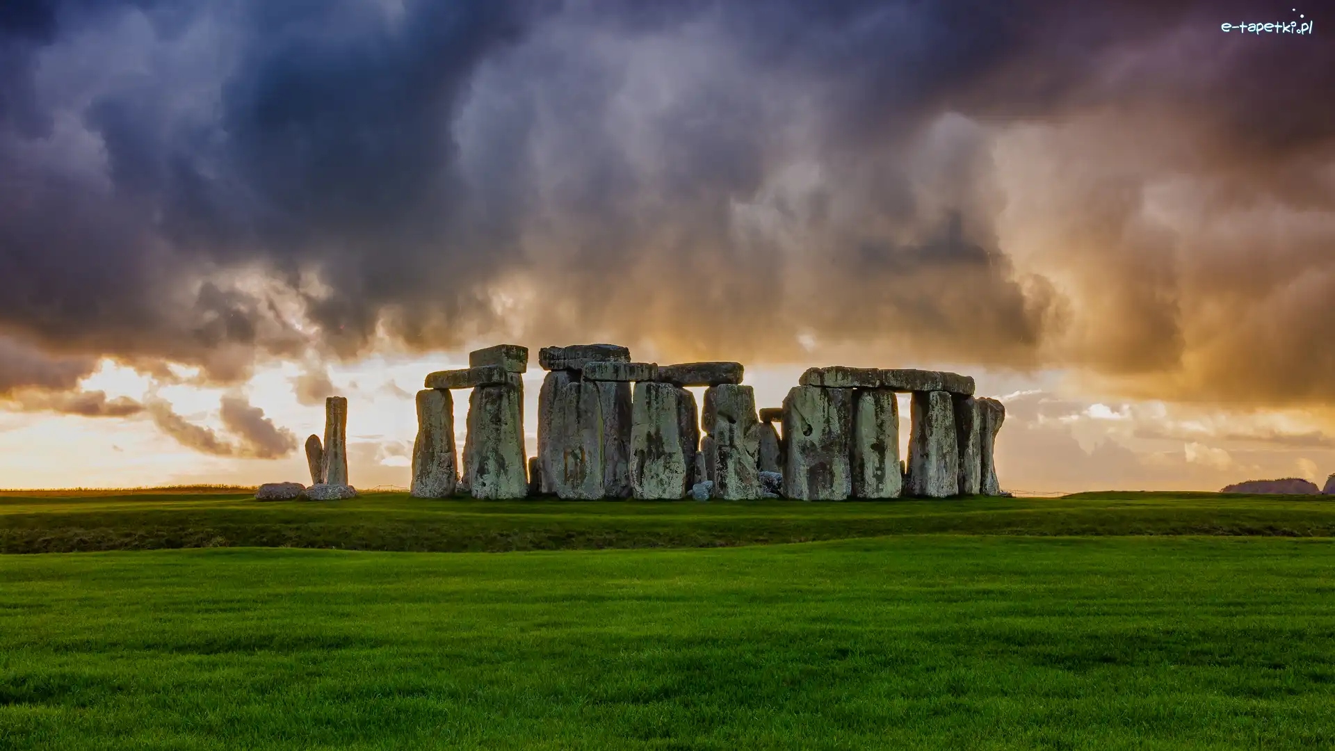 Hrabstwo Wiltshire, Kamienie, Okolice Salisbury, Anglia, Kromlech Stonehenge, Krąg