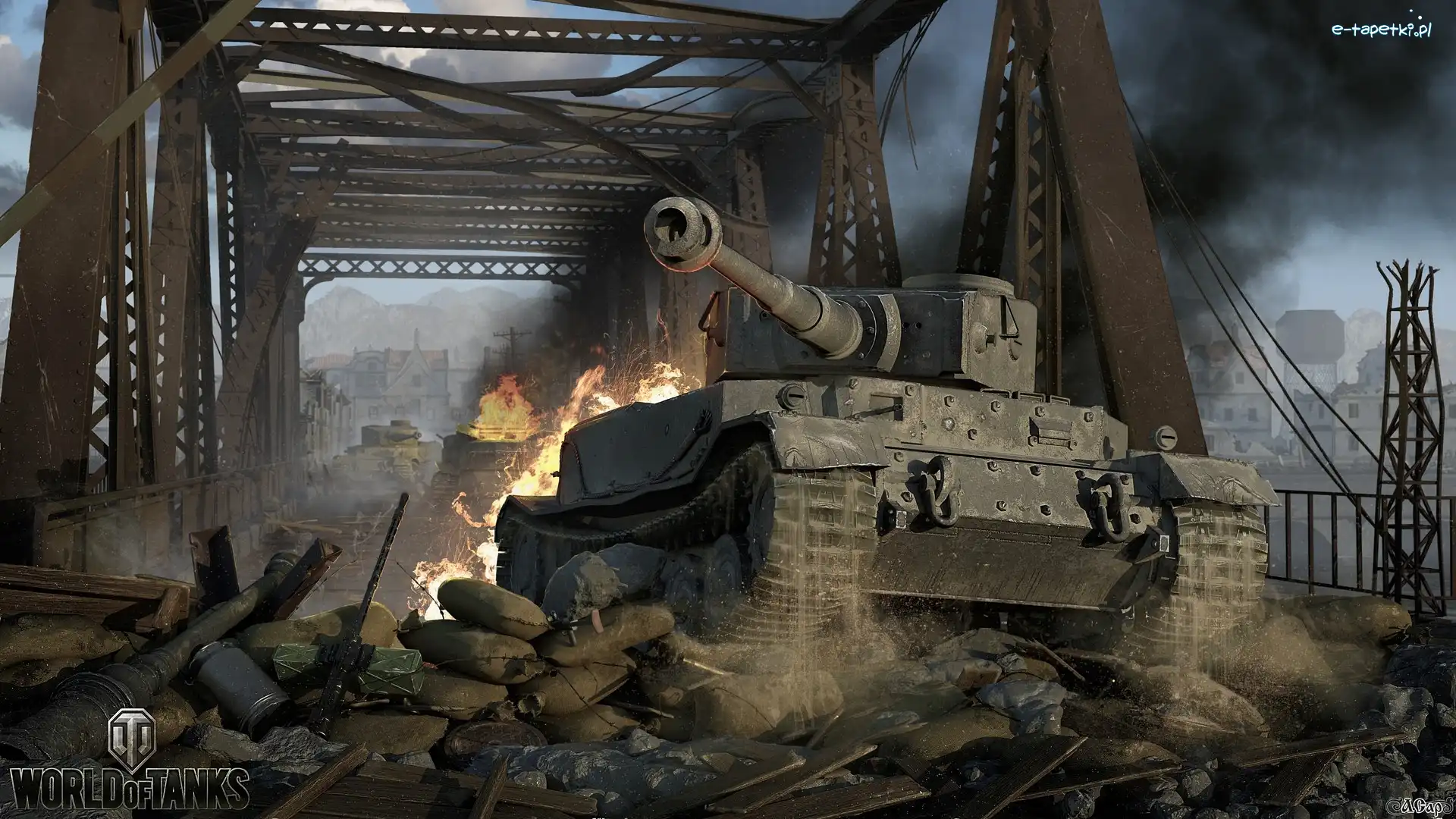 World of Tanks, Most, Czołg, Gra