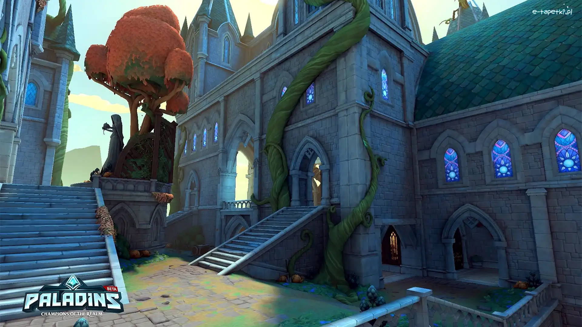 Paladins, Schody, Budynek, Gra