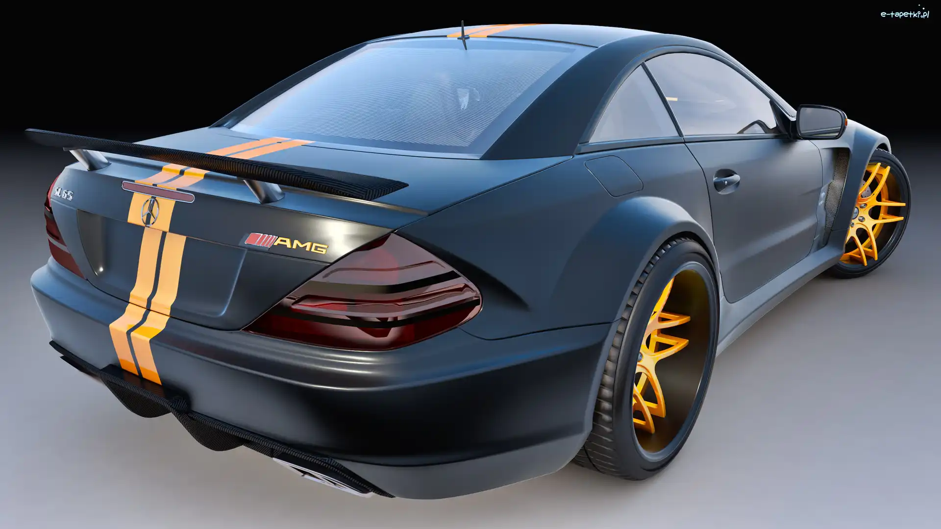 Tył, Mercedes Benz SL65 AMG