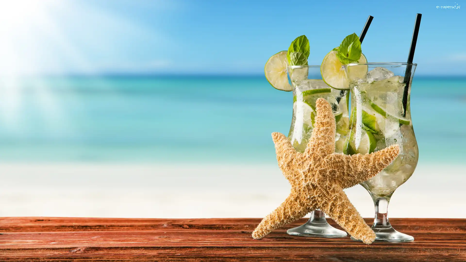Mojito, Promienie słońca, Rozgwiazda, Drinki
