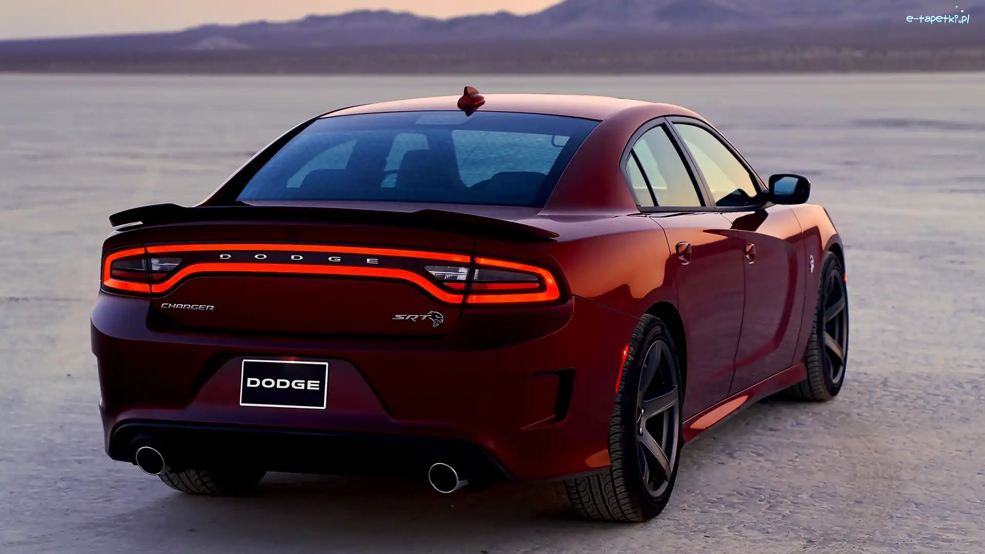 Hellcat, 2018, Tył, Dodge Charger SRT