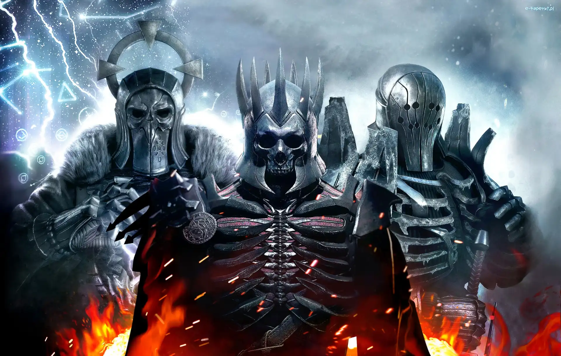 Generałowe Dzikiego Gonu, Postacie, Caranthir, The Witcher 3 Wild Hunt, Wiedźmin 3 Dziki Gon, Imlerith, Eredin Breacc Glas
