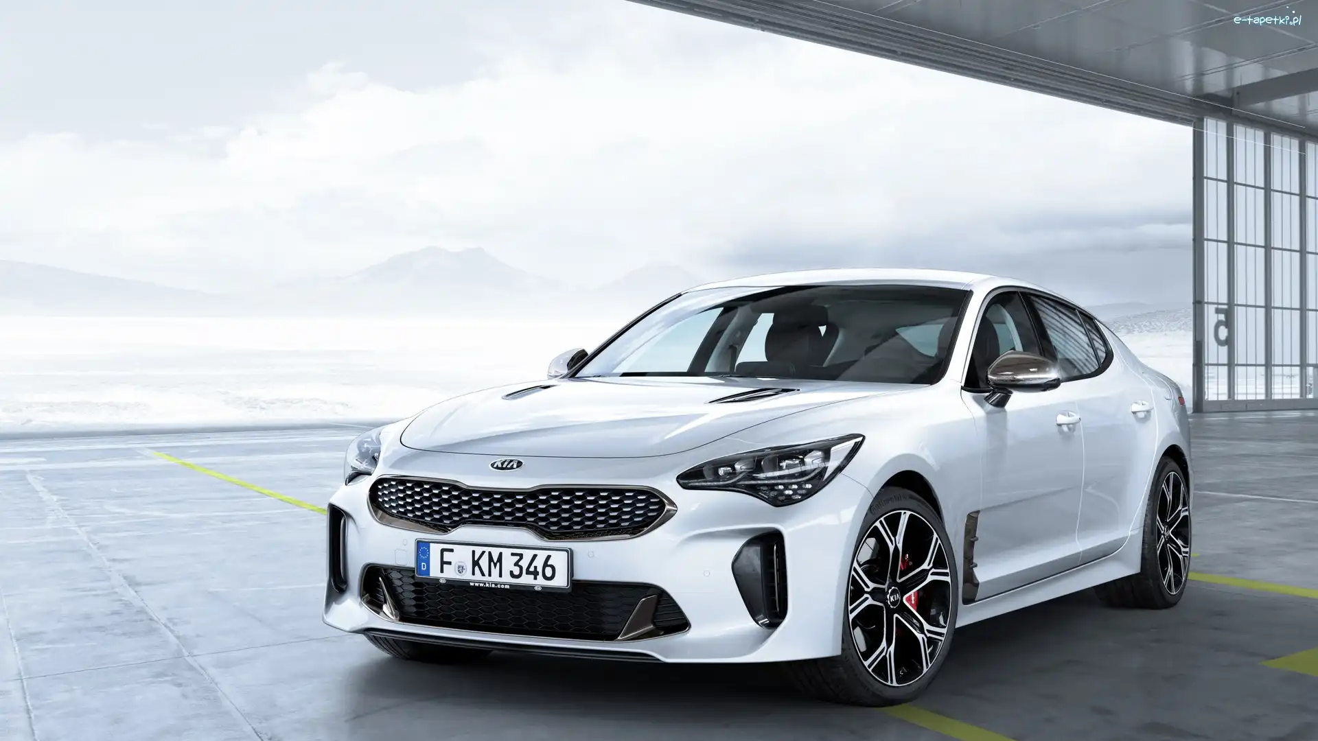 Przód, Kia Stinger GT