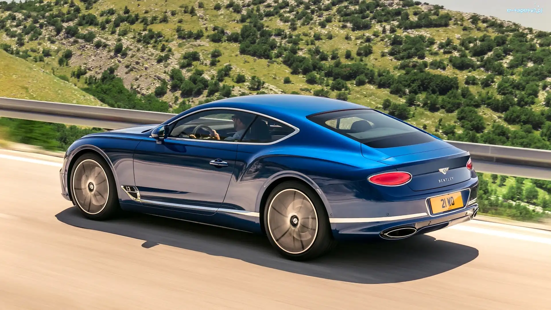 Wzgórza, Bentley Continental GT