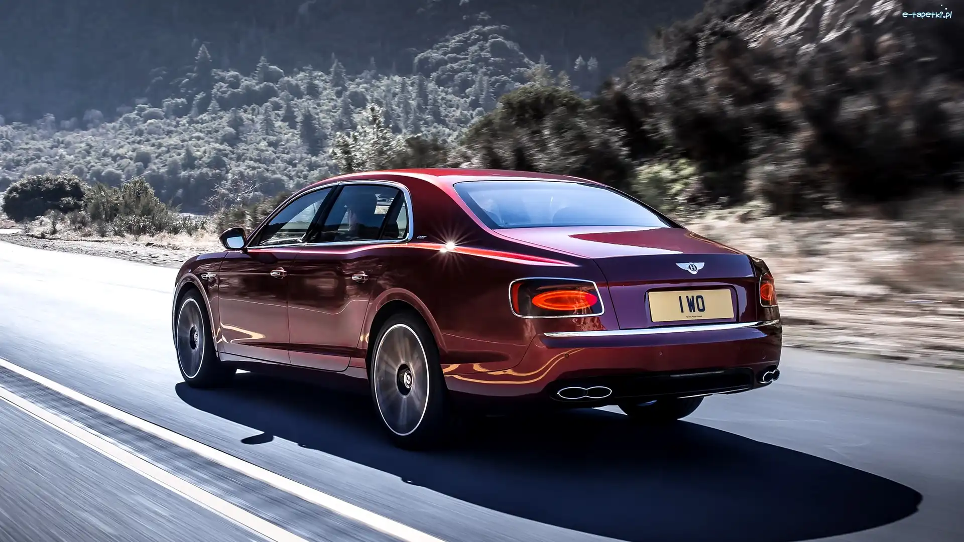 Tył, Bentley Continental Flying Spur