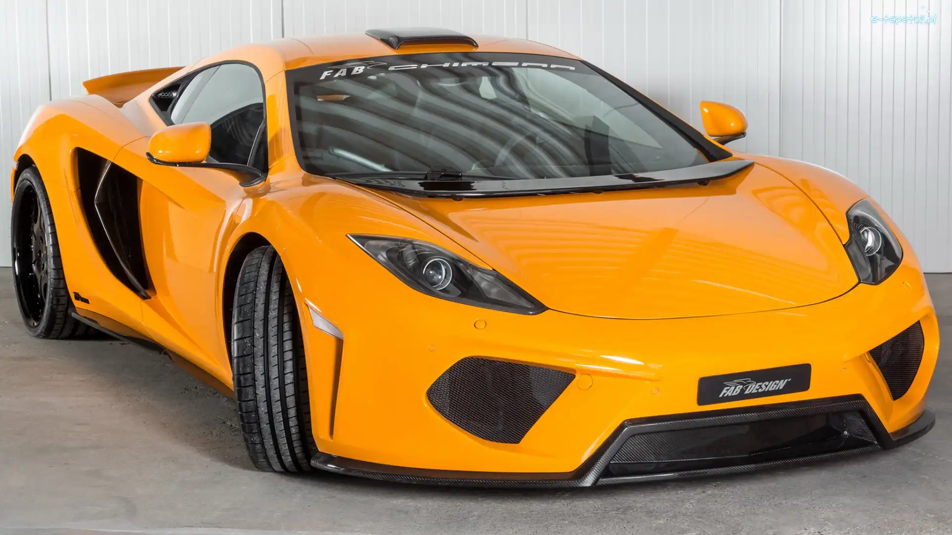 McLaren MP4-12C, Żółty