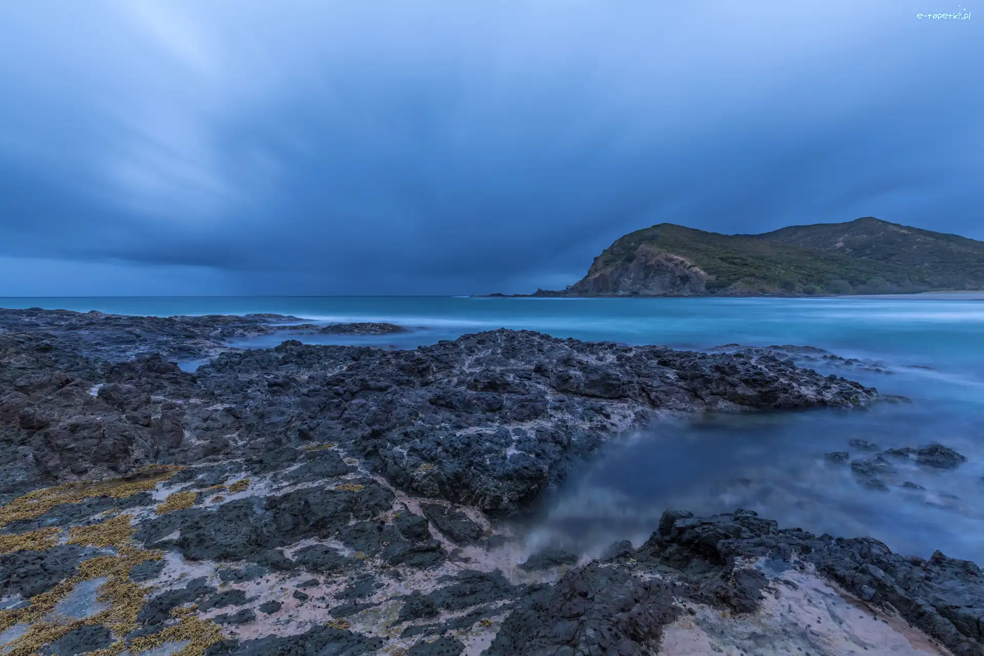 Nowa Zelandia, Wybrzeże, Przylądek Cape Reinga, Morze, Zatoka Tapotupotu Bay