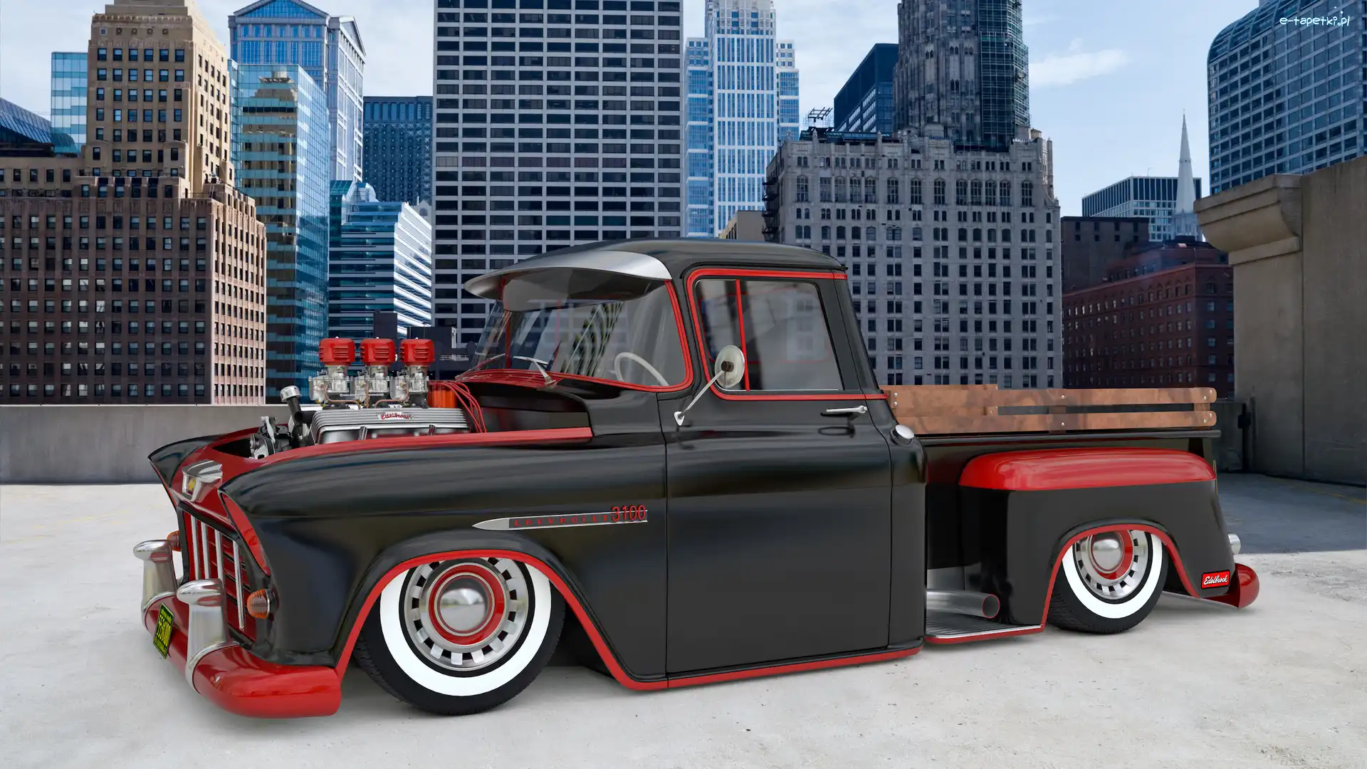 1955, Chevrolet 3100 Custom, Zabytkowy