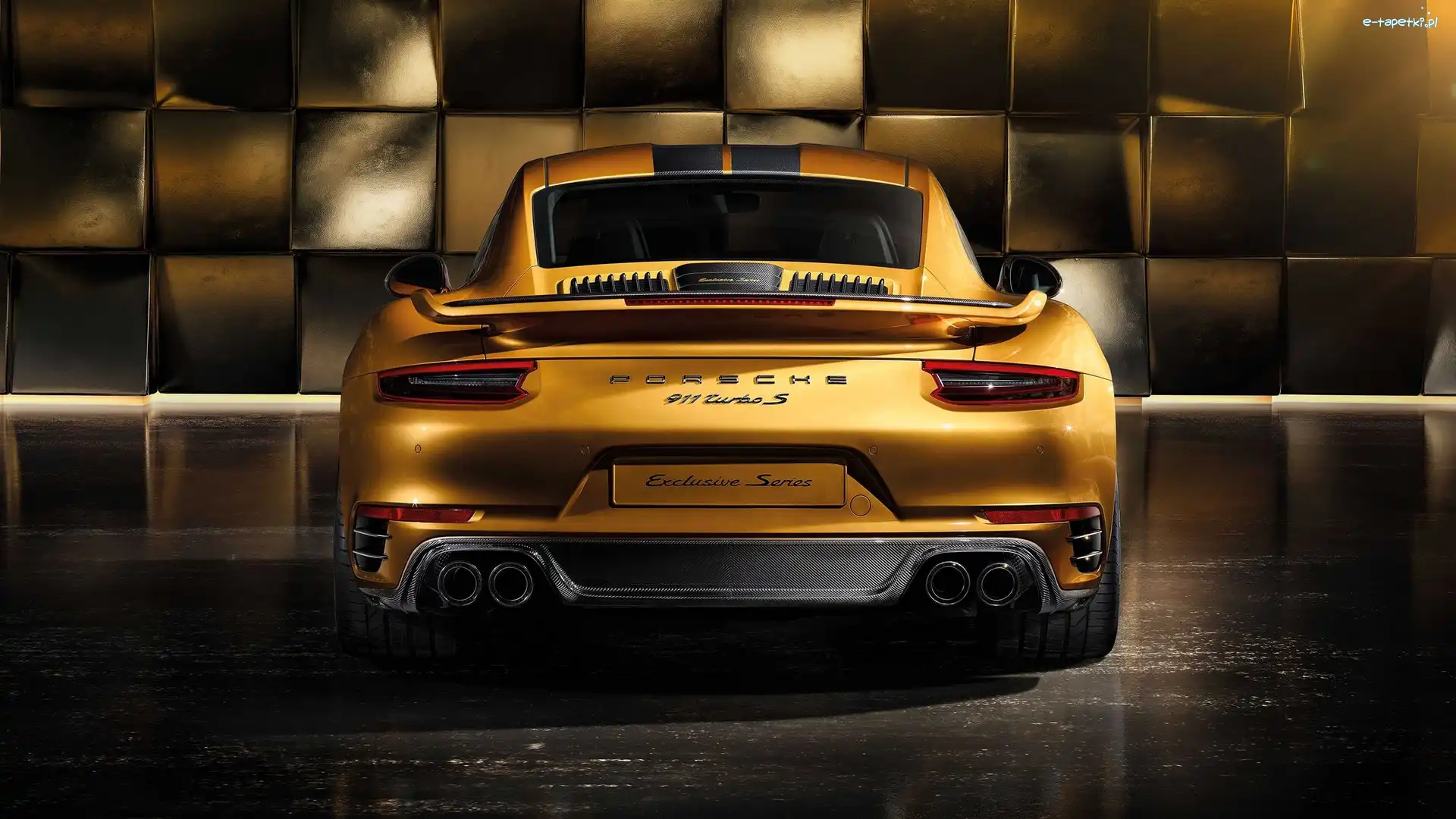 Tył, 2018, Porsche 911 Turbo S Exclusive Series