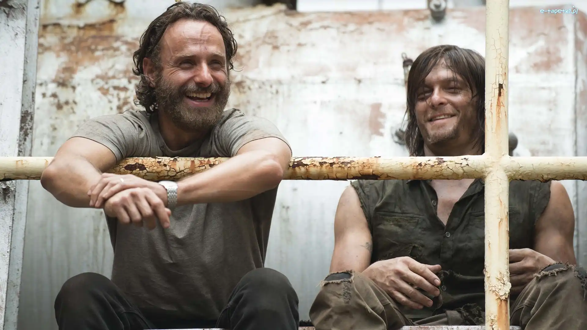 Rick Grimes, Żywe trupy, Norman Reedus, Andrew Lincoln, The Walking Dead, Daryl Dixon, Aktorzy, Serial