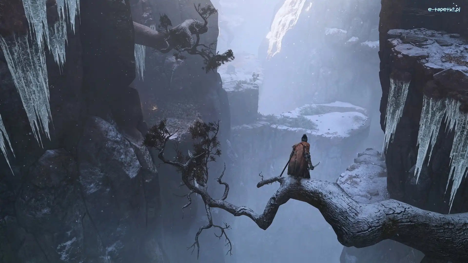 Wojownik, Góry, Konar, Sekiro, Sekiro Shadows Die Twice, Gra