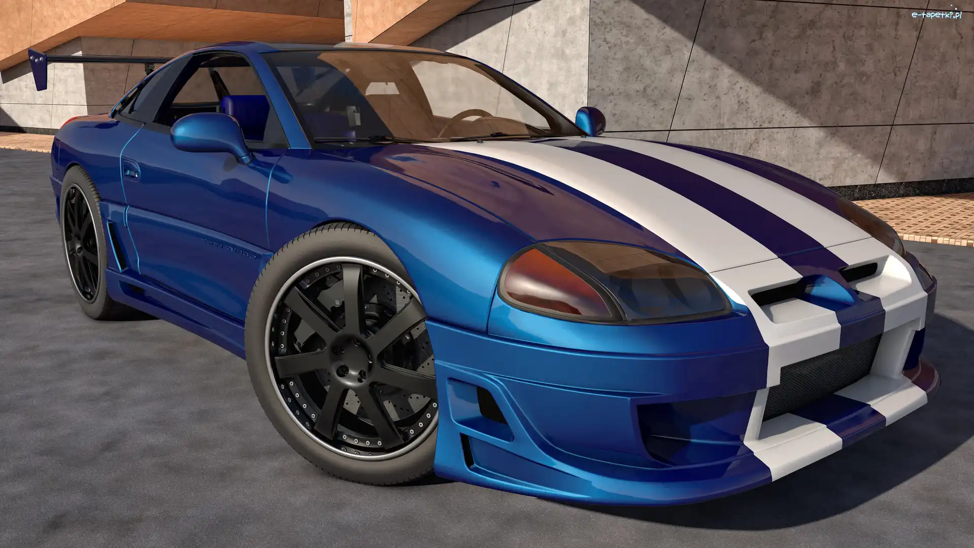 1996, Dodge Stealth, Niebieski