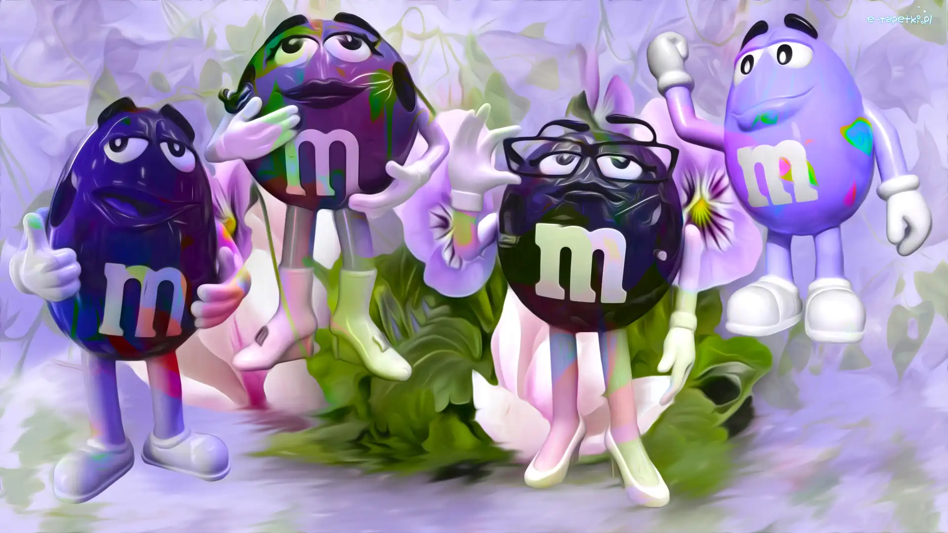 Grafika, Cukierki M&Ms, Słodycze
