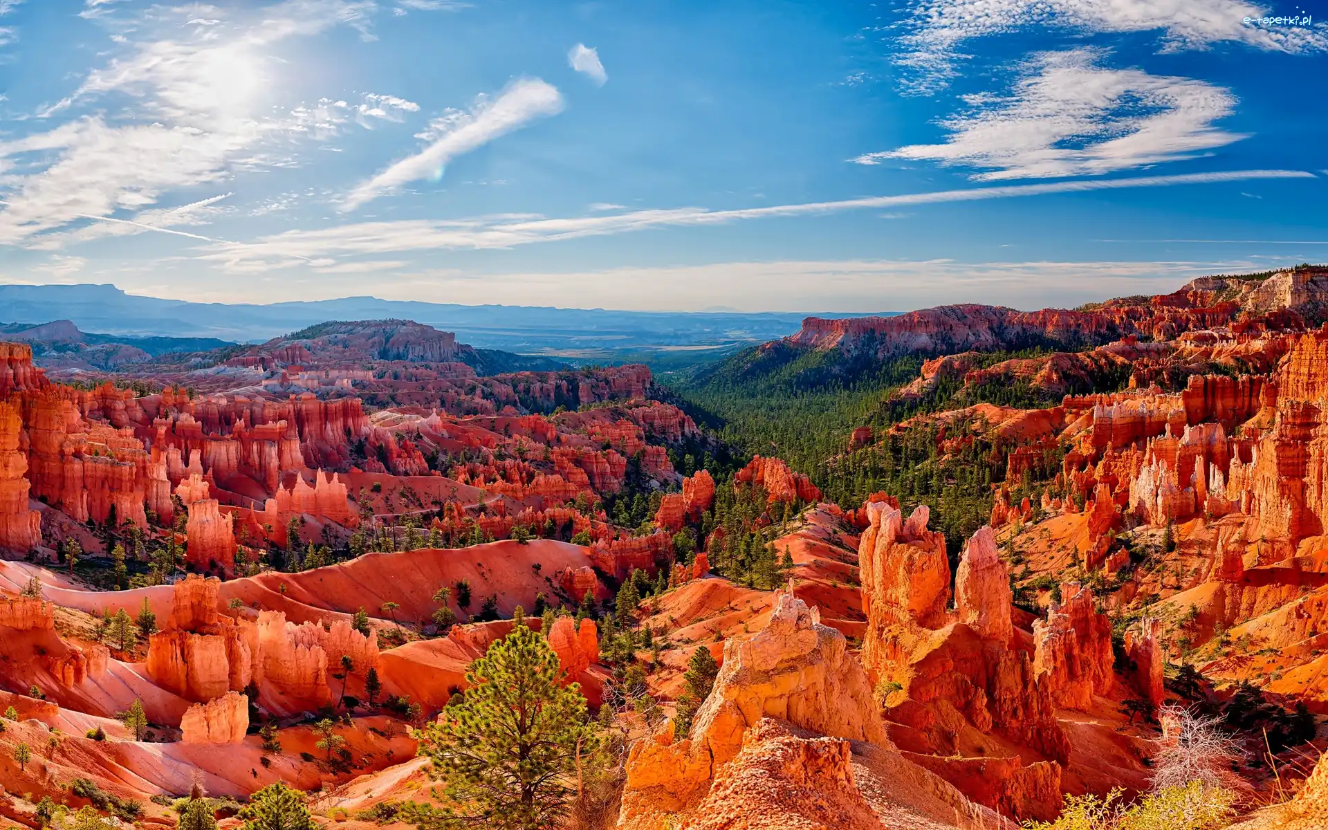 Park Narodowy Bryce Canyon, Stany Zjednoczone, Stan Utah, Kanion, Skały