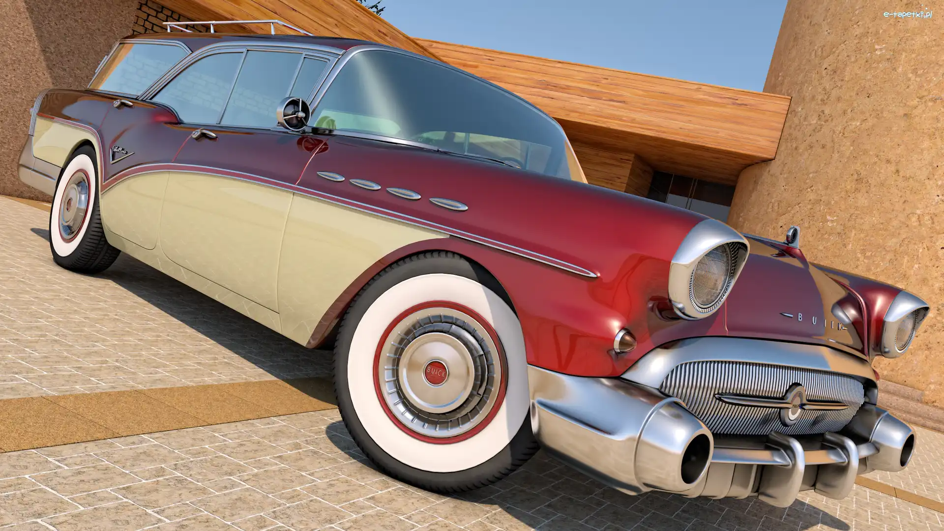 Buick Century Caballero Wagon, 1957, Zabytkowy