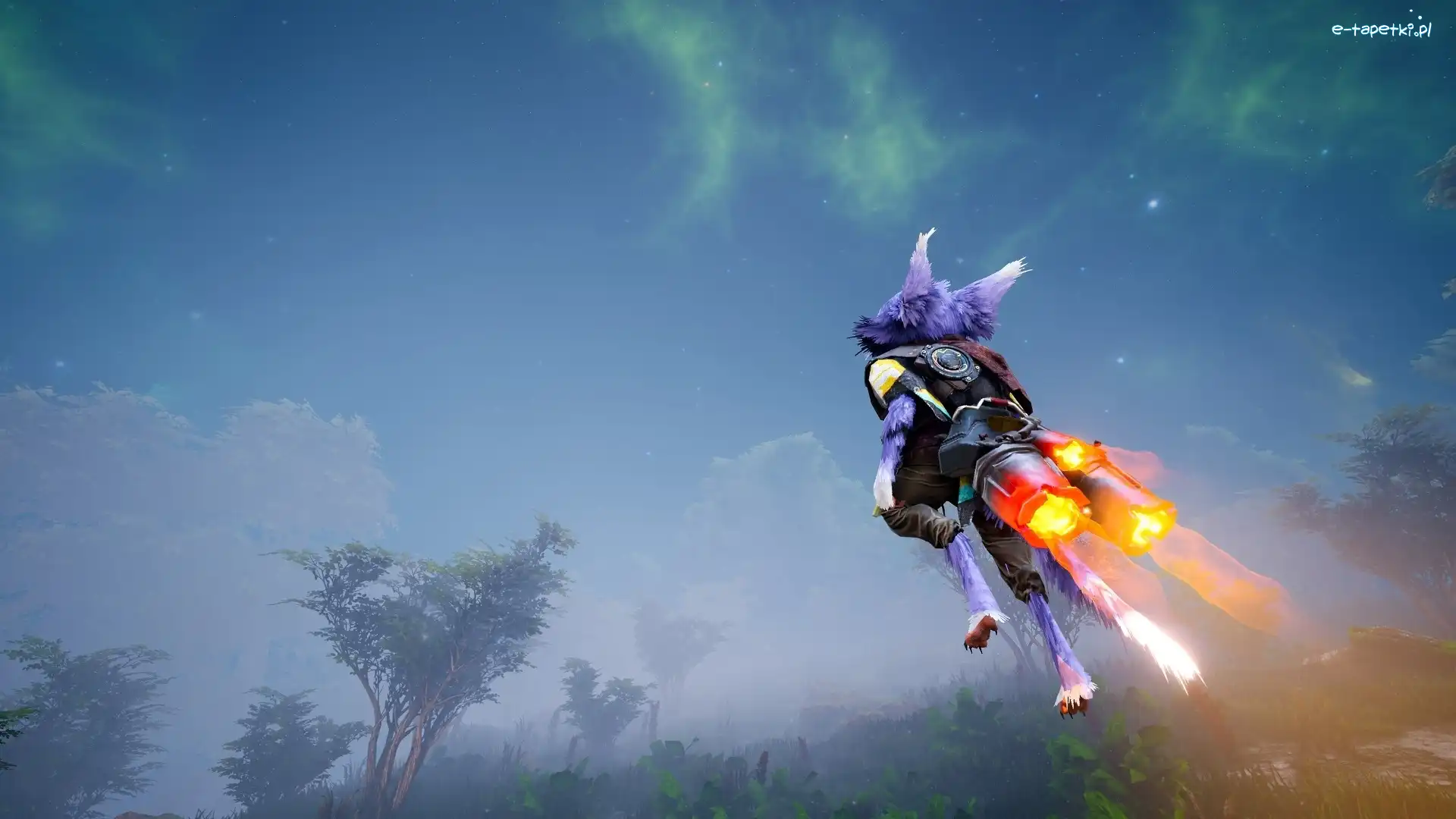 Biomutant, Kot, Fioletowy, Gra