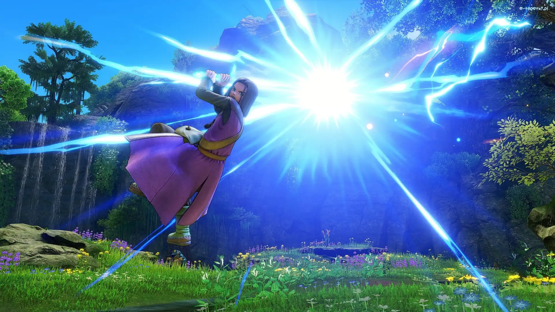 Dragon Quest, Promienie światła, Postać, Gra