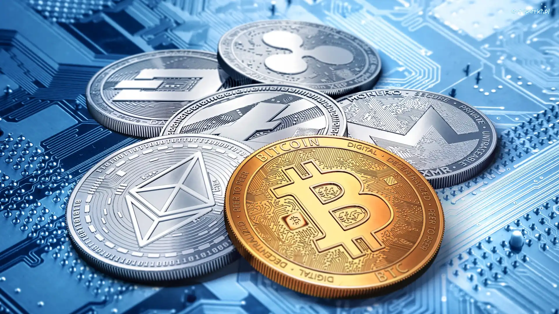 Kryptowaluta, Pieniądze, Monety, Bitcoin