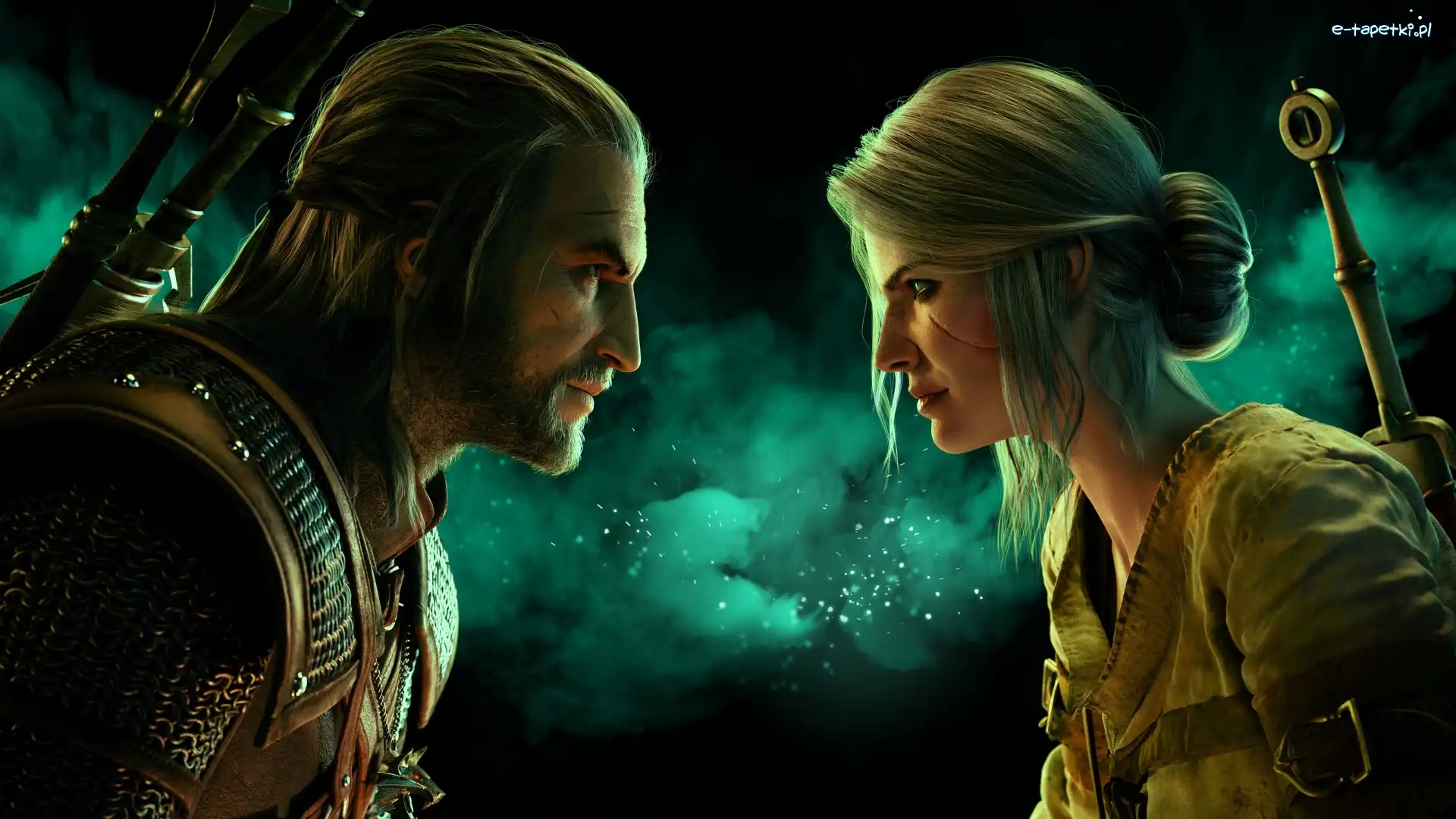 Czarodziejka, The Witcher 3 Wild Hunt, Geralt z Rivii, Ciri, Wiedźmin 3 Dziki Gon, Gra