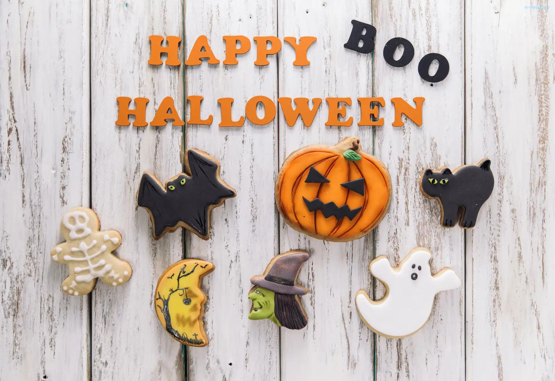 Ciasteczka, Dynia, Halloween
