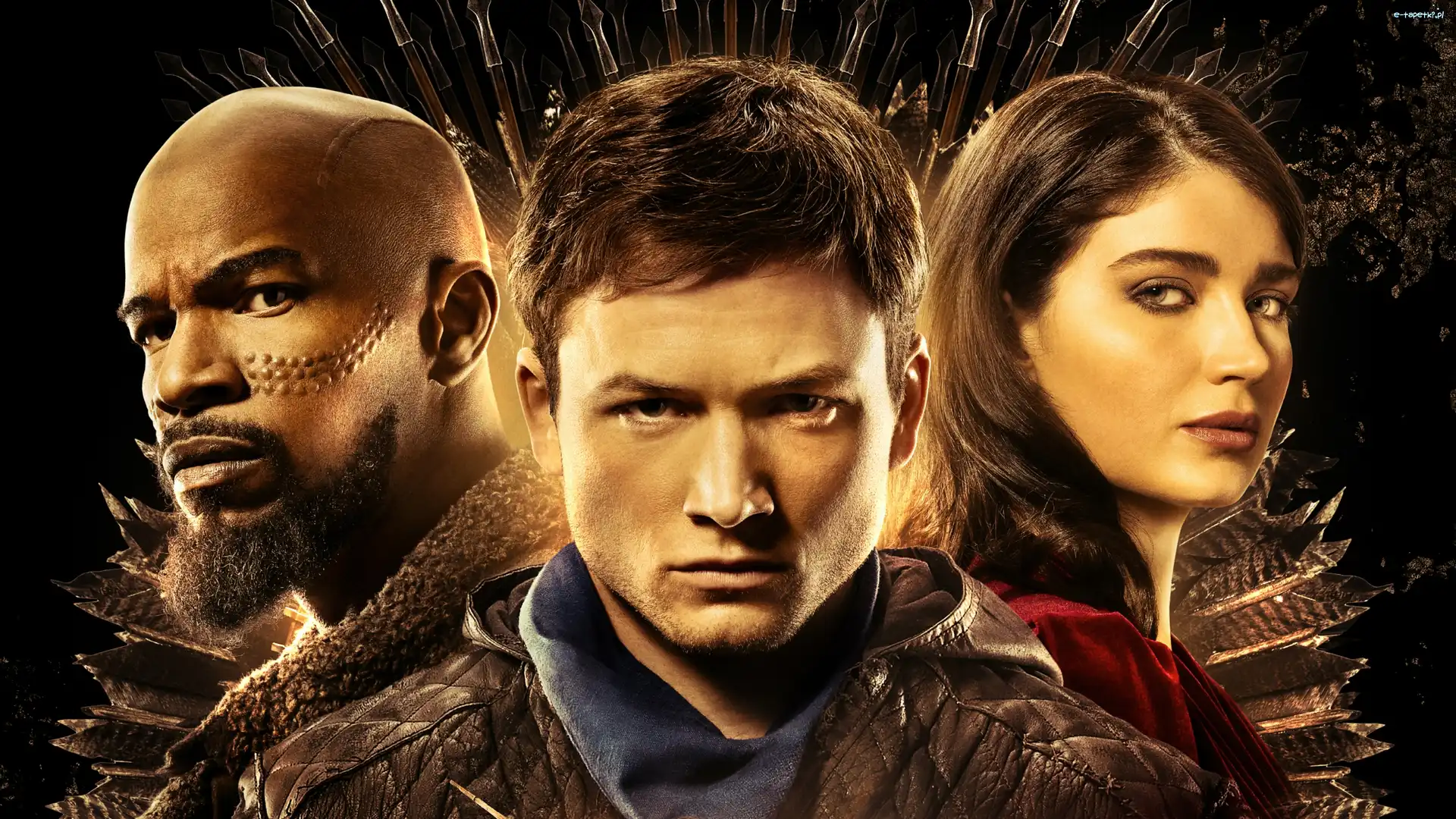 Taron Egerton, Robin Hood Origins, Jamie Foxx, Eve Hewson, Robin Hood Początek, Film