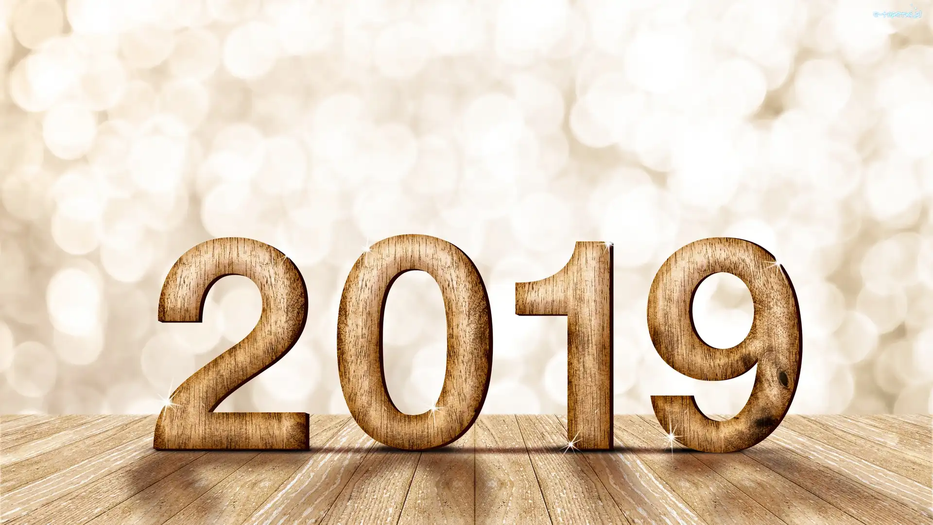 2019, Cyfry, Nowy Rok