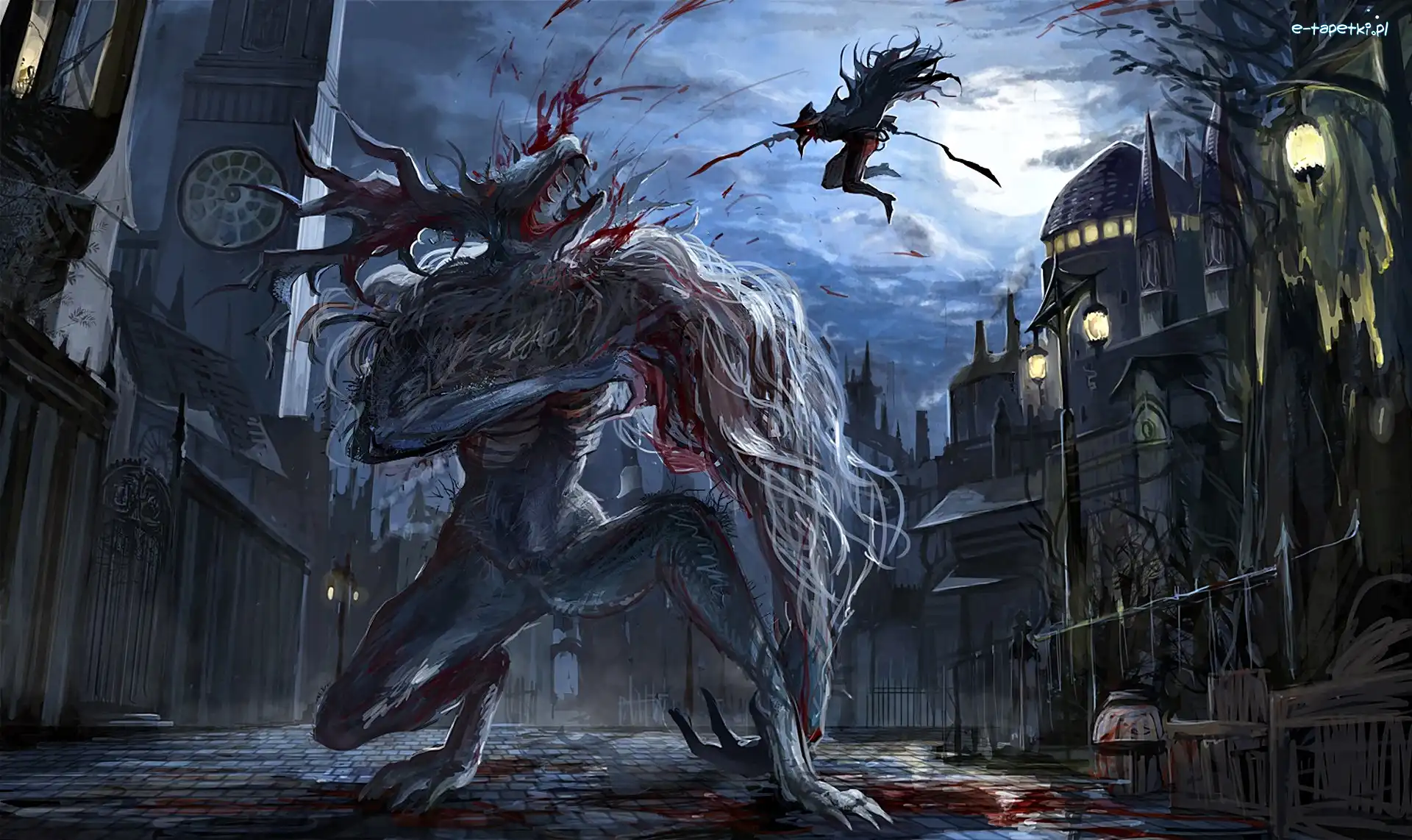 Bloodborne, Monstrum, Miasto, Gra