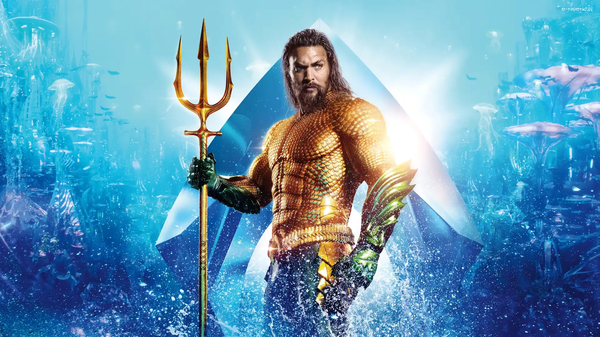 Film, Aktor, Aquaman, Trójząb, Jason Momoa