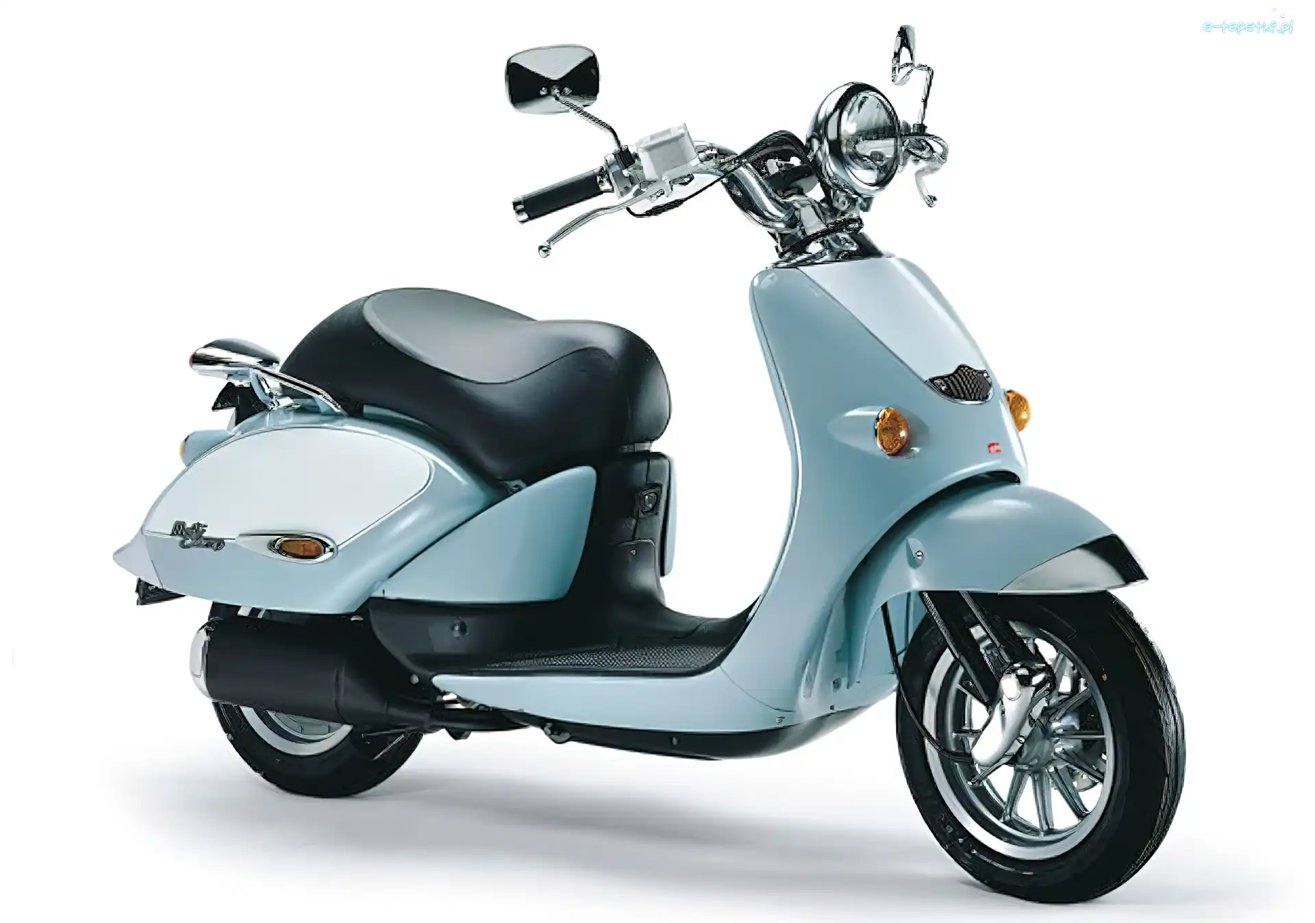 Błękitny, 50ccm, Skuter, Klasyczny, Sportcity, Motor Aprilia