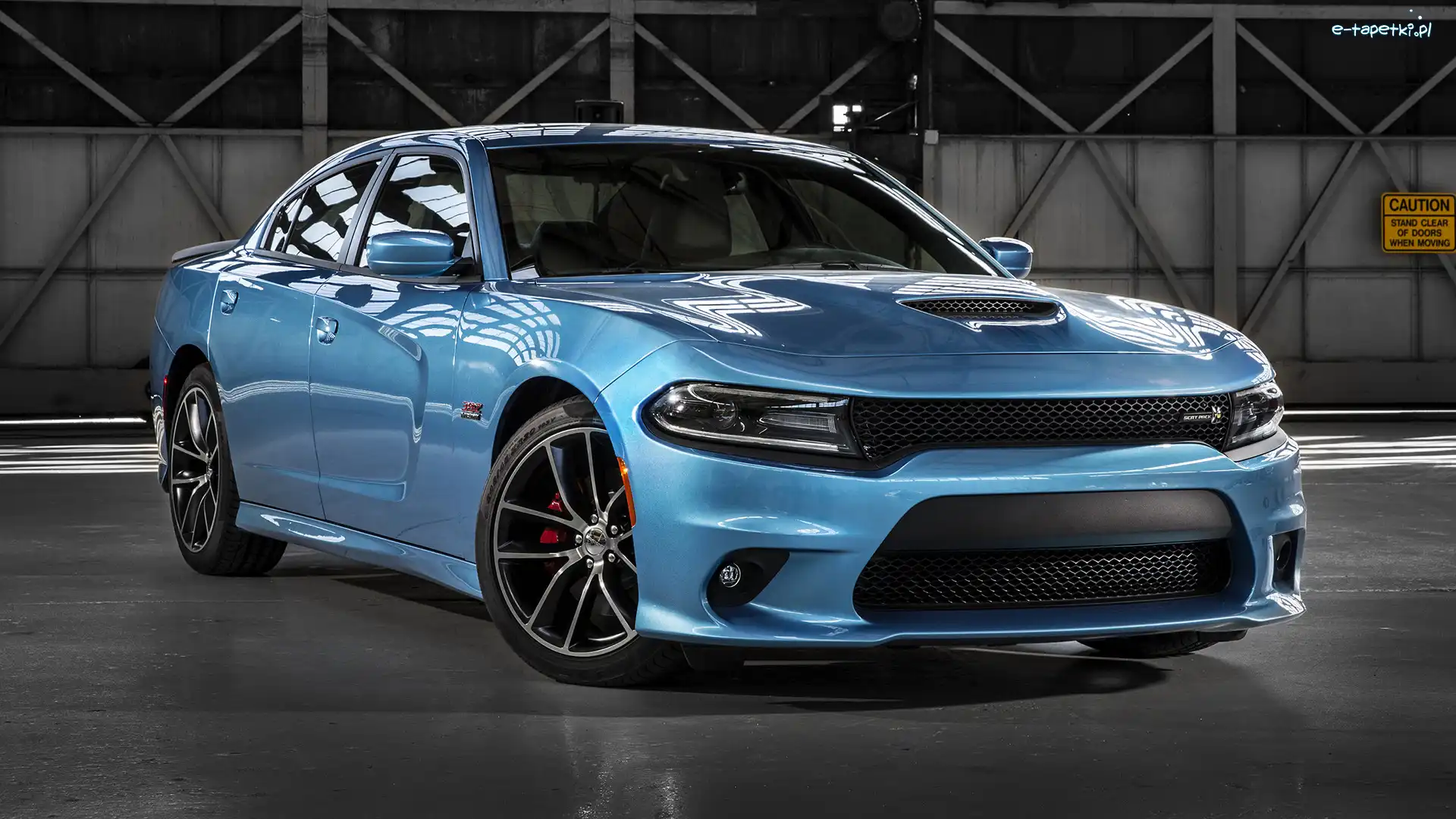Dodge Charger SRT Hellcat, Niebieski