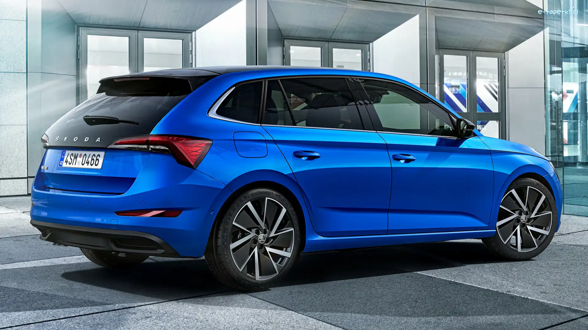 Skoda Scala, Niebieska