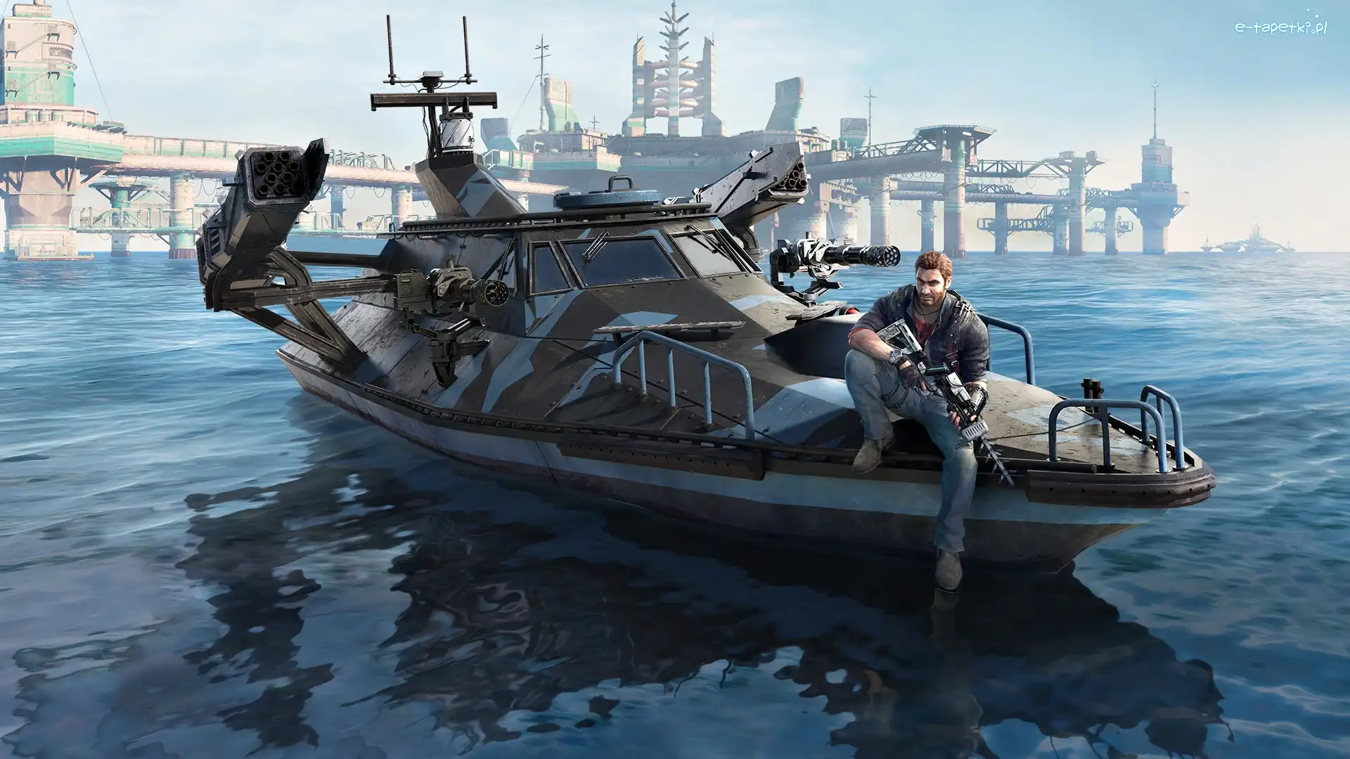 Gra, Łódź, Just Cause 3, Rico Rodriguez, Postać