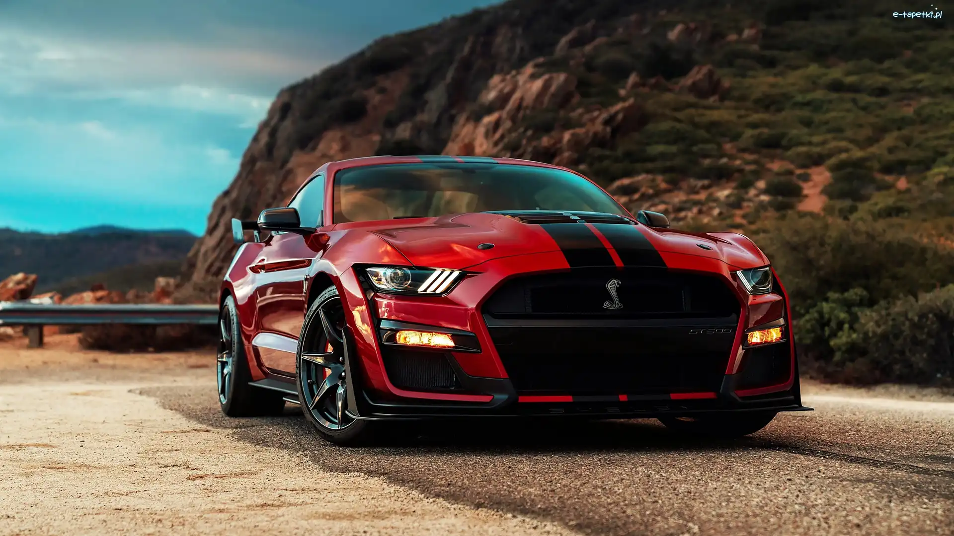 Przód, Ford Mustang Shelby GT500