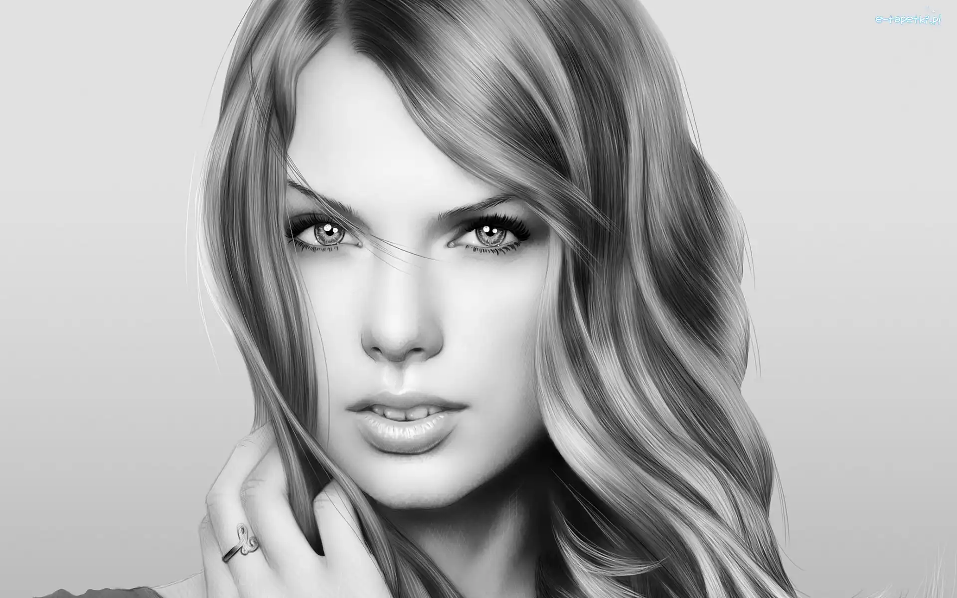 Taylor Swift, Rysunek, Piosenkarka, Kobieta