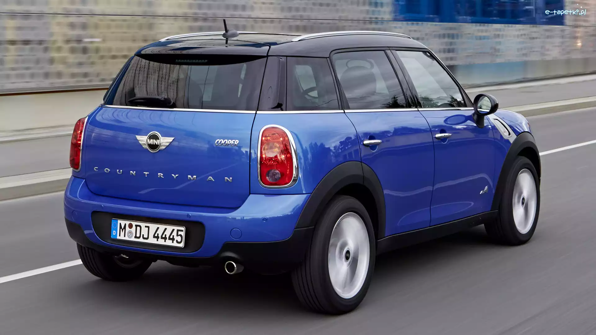 Mini Countryman, Niebieski