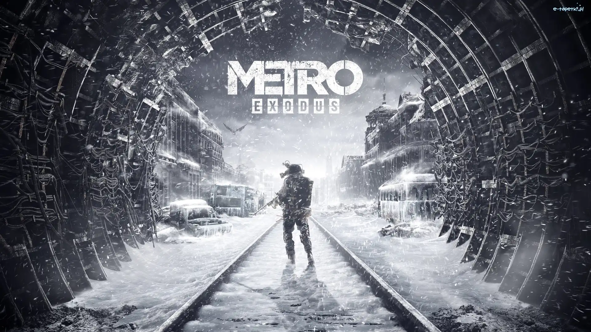 Gra, Tunel, Metro Exodus, Żołnierz, Tory