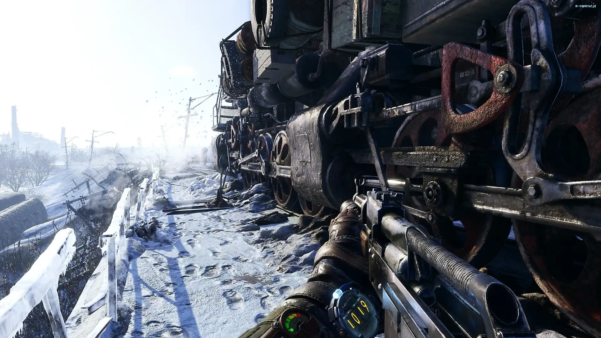 Pociąg, Metro Exodus, Gra