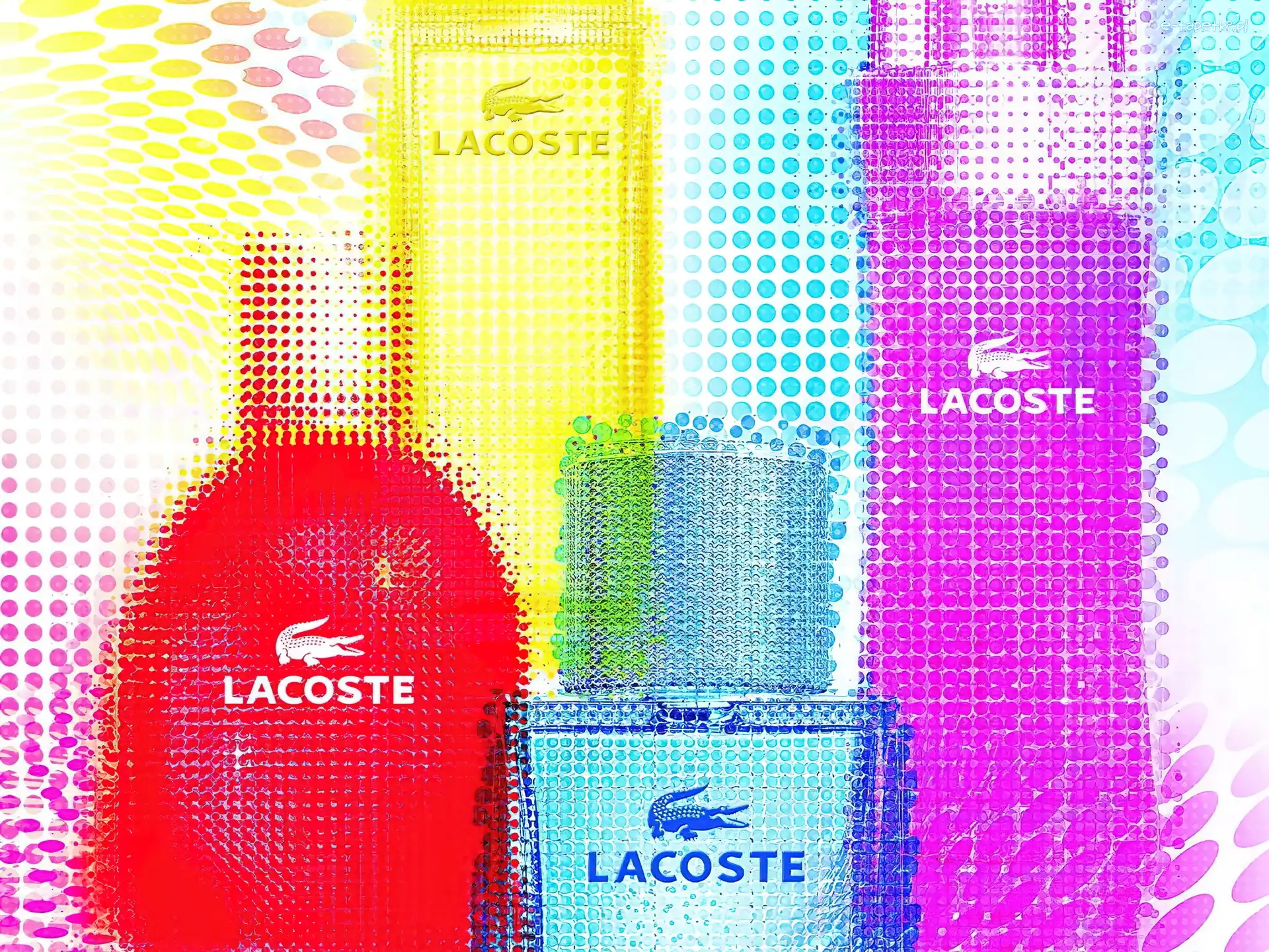 perfumy, flakony, Lacoste