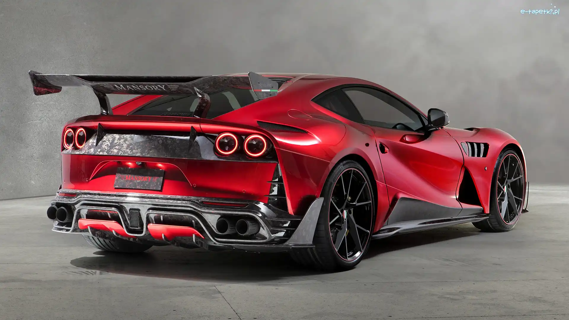 Tył, Mansory, Ferrari 812 Superfast Stallone