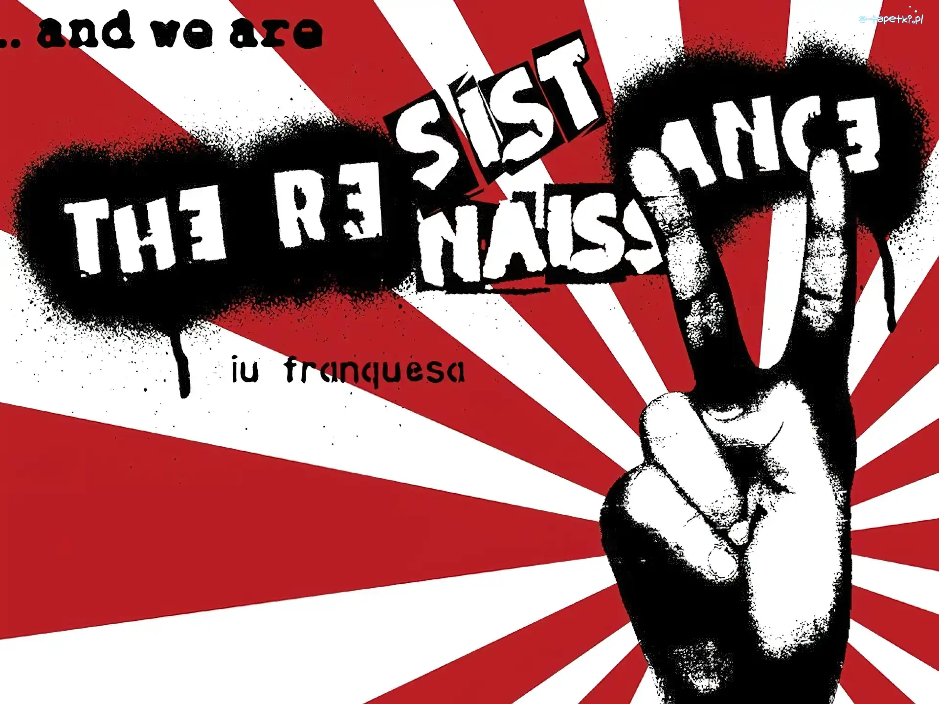 peace, dłoń, Iu Franquesa