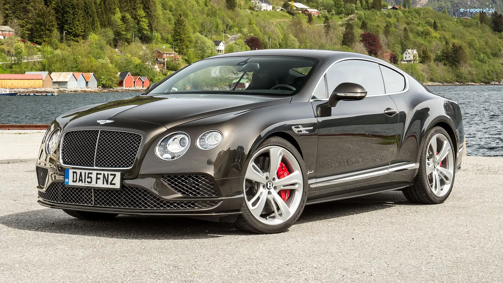 Bok, Przód, Bentley Continental GT
