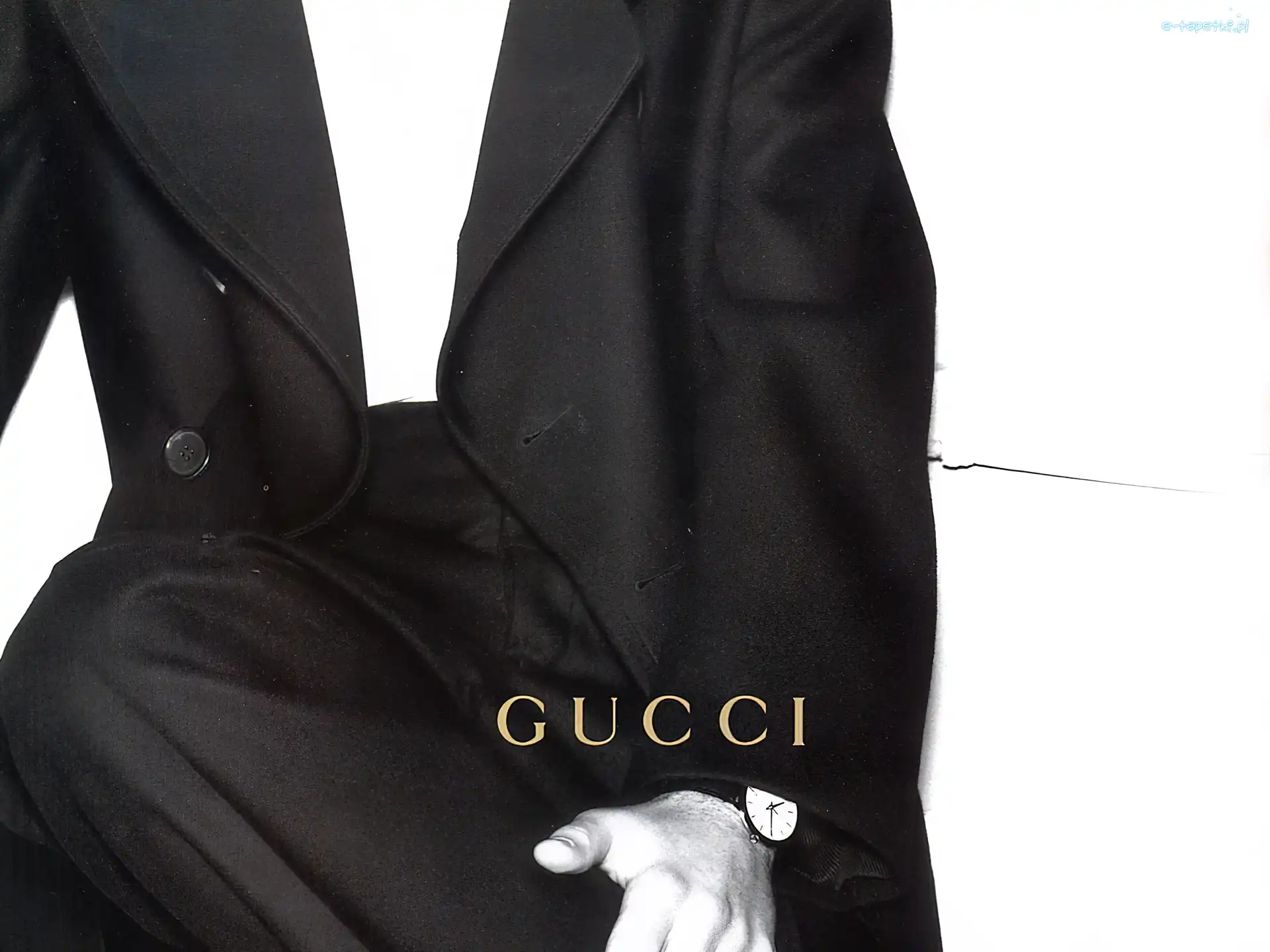 dłoń, garnitur, Gucci