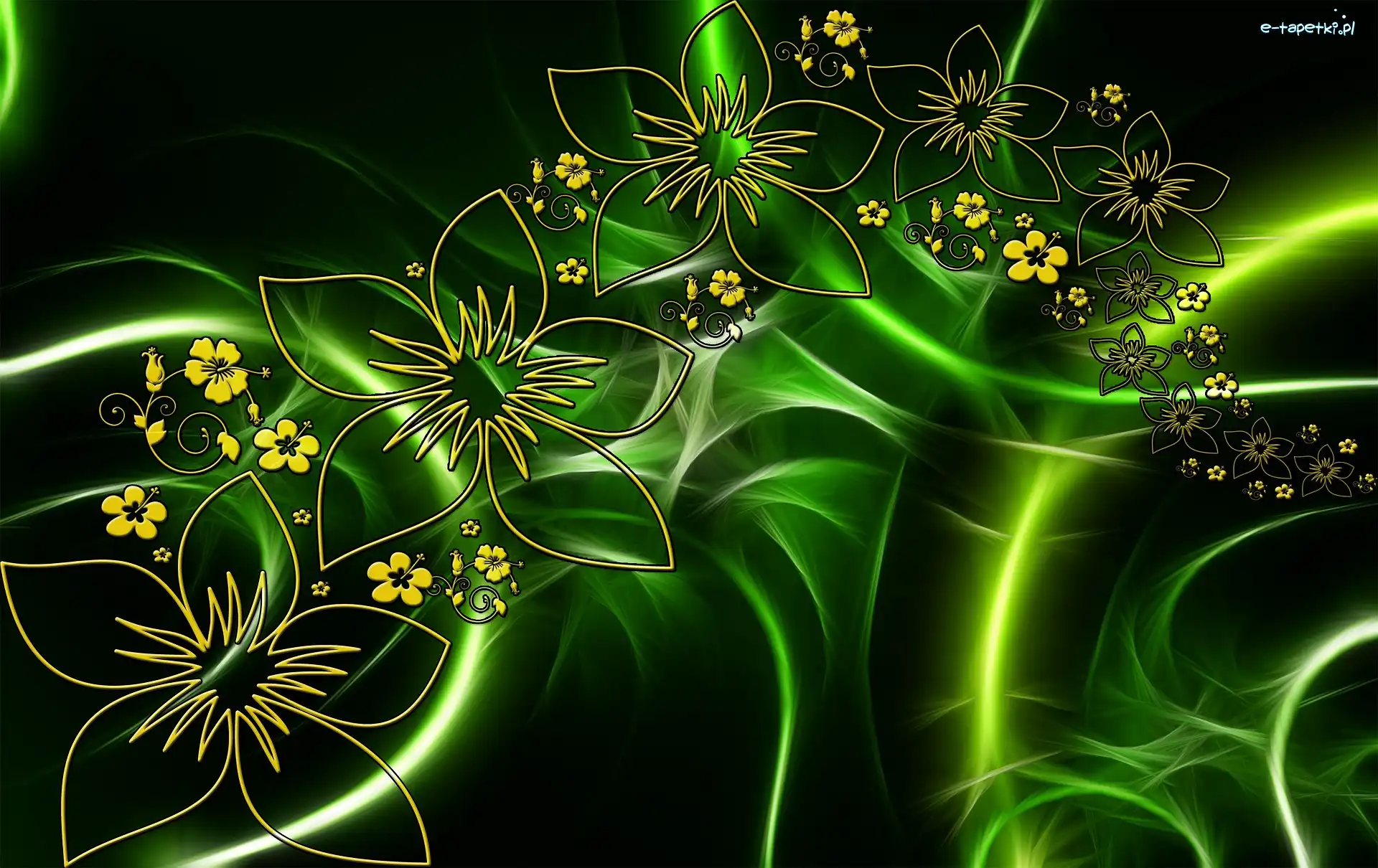 Fractalius, Zielony, Kwiat