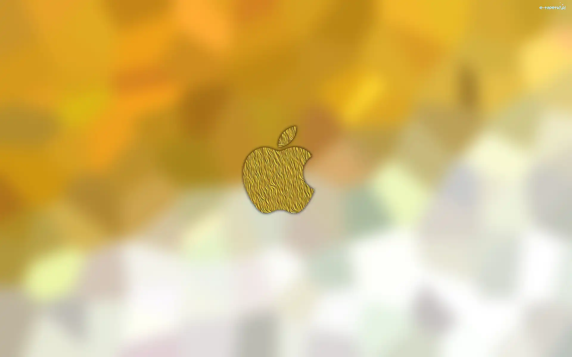 Logo, Apple, System operacyjny, Rozmycie, Jabłko