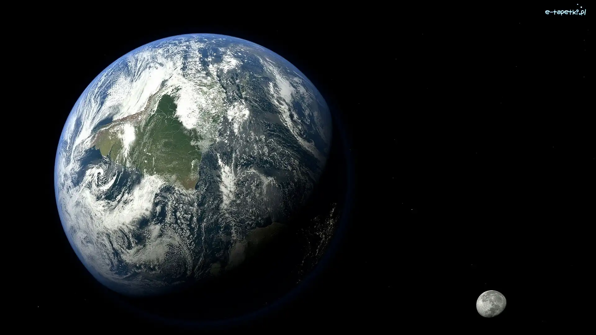 Planeta, Księżyc, Ziemia