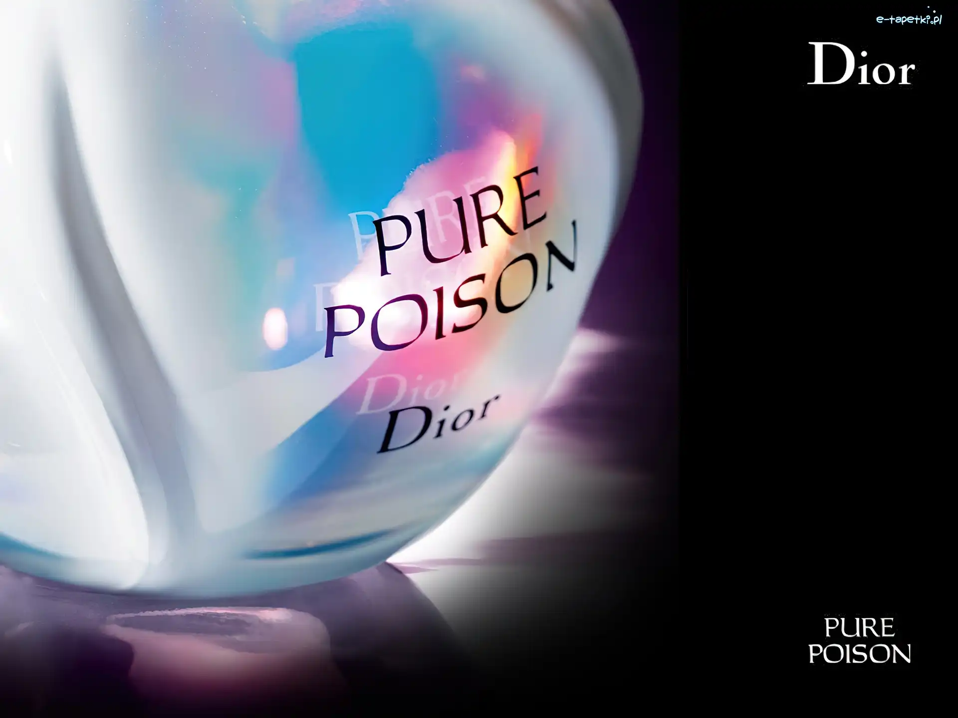 flakon, perfumy, butelka, Dior