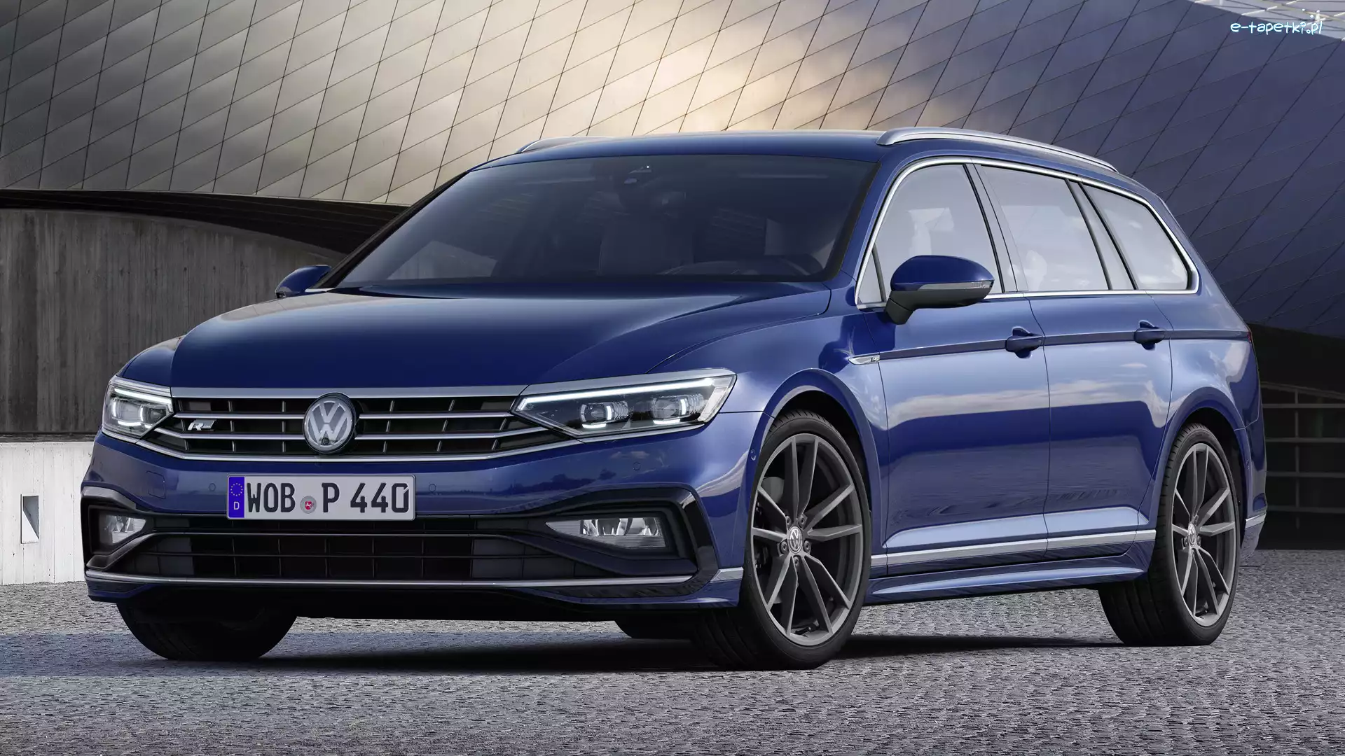 Volkswagen Passat B8, Niebieski